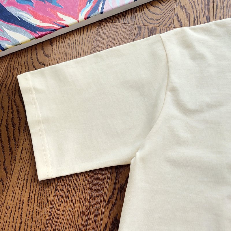 Футболка Loewe Cotton With Color Logo "White" фото № 9