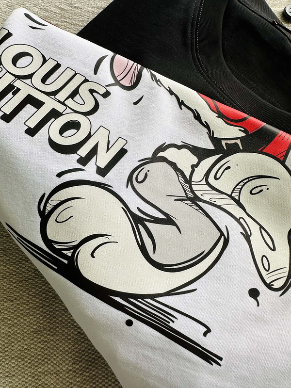 Футболка Louis Vuitton The Rabbit Is A Bully "White" фото № 7