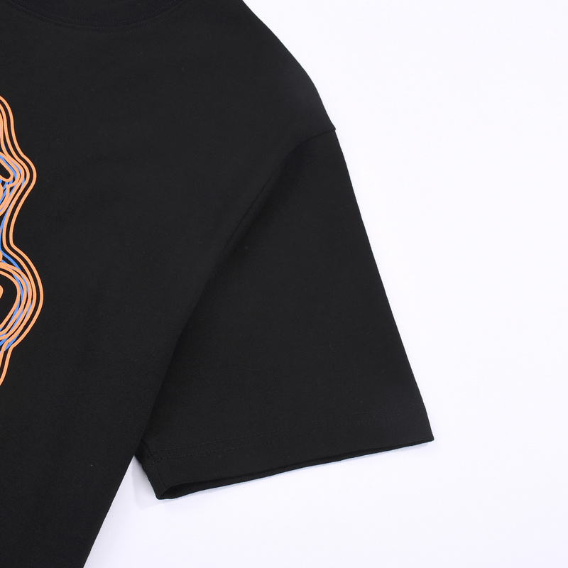 Футболка Louis Vuitton Logo Of Lines "Black" фото № 4