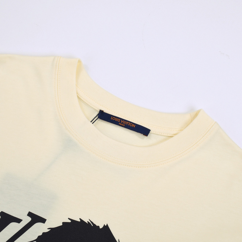 Футболка Louis Vuitton Maison Fondee "Beige" фото № 7
