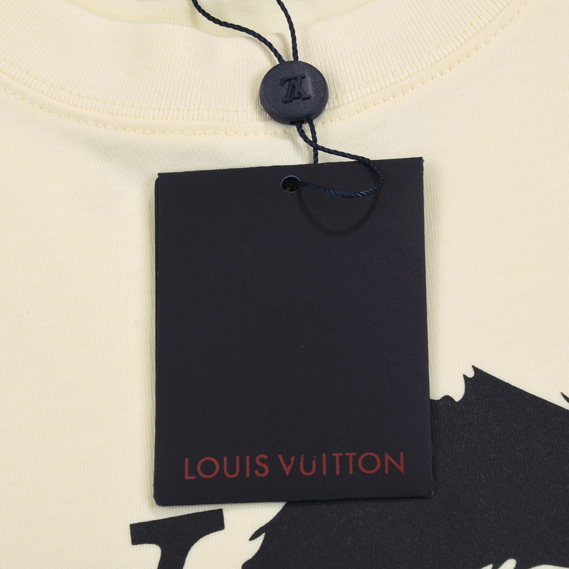 Футболка Louis Vuitton Maison Fondee "Beige" фото № 8