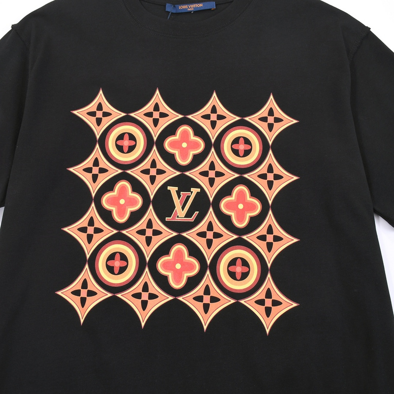 Футболка Louis Vuitton Patterned "Black" фото № 2