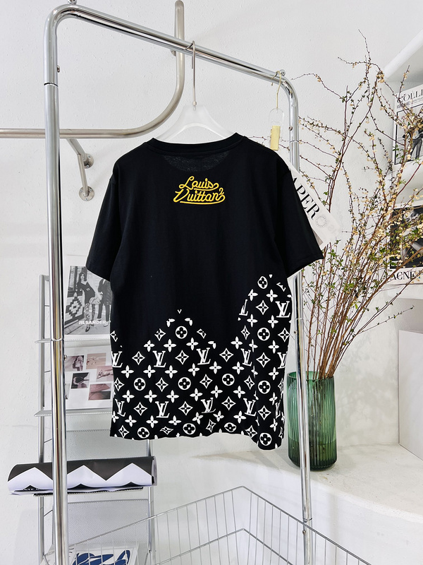 Футболка Louis Vuitton Jacquard Heart "Black" фото № 4