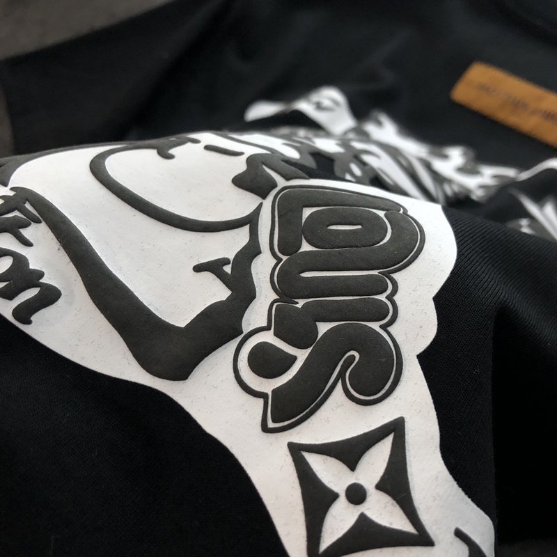 Футболка Louis Vuitton With Branded Dude "Black" фото № 2