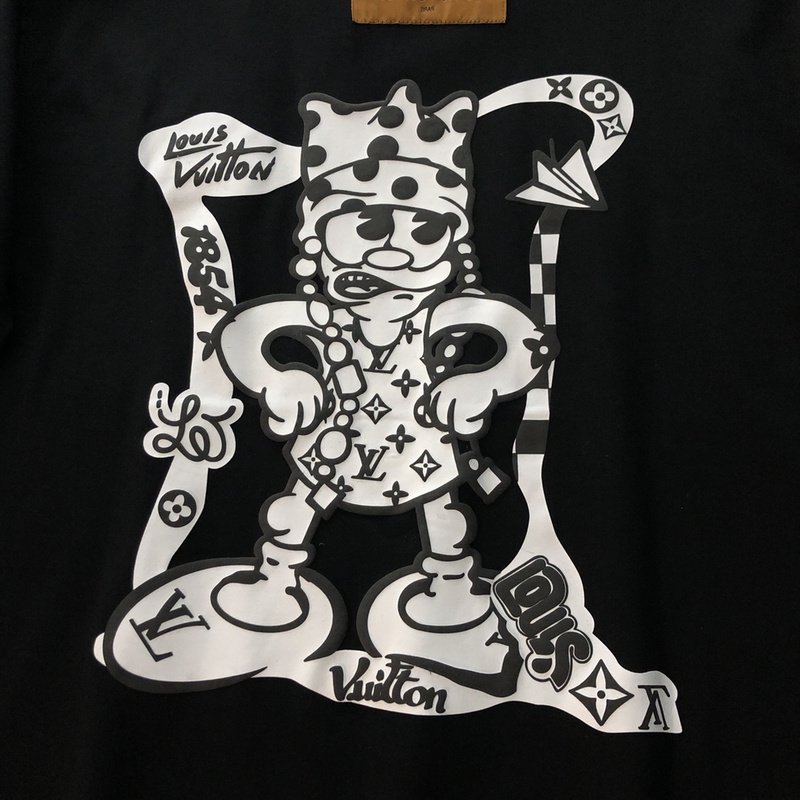 Футболка Louis Vuitton With Branded Dude "Black" фото № 6