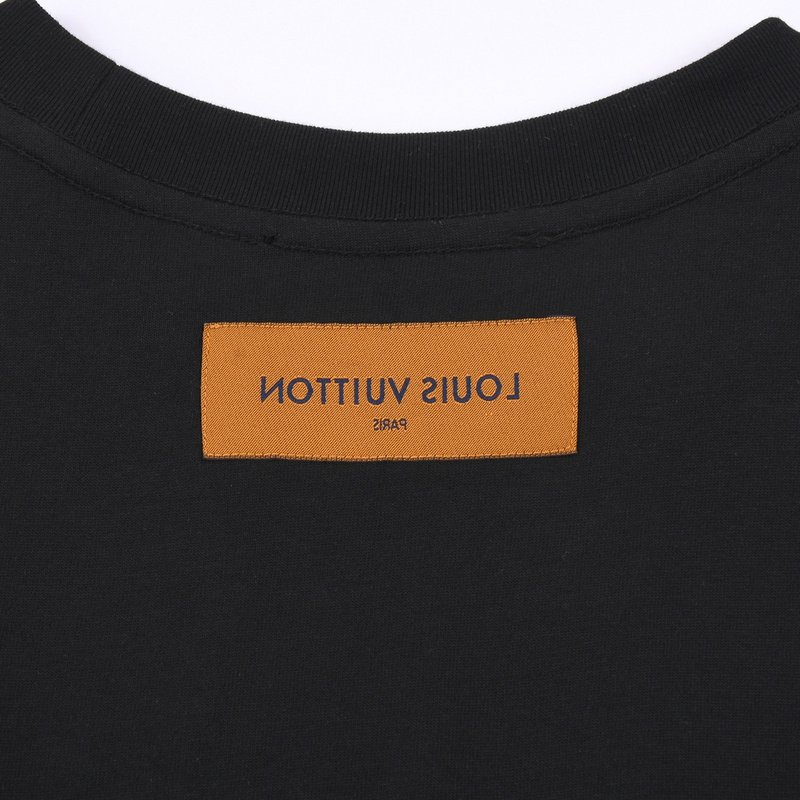 Футболка Louis Vuitton With Three Emblems "Black" фото № 2