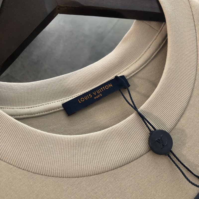 Футболка Louis Vuitton Embroidered Picture And Logo "White" фото № 4