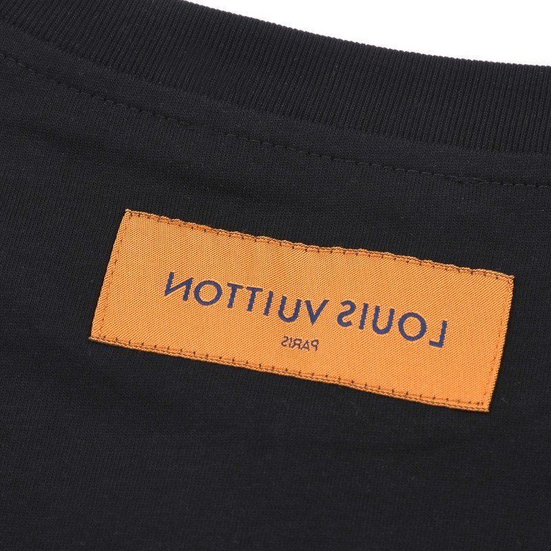 Футболка Louis Vuitton Basketball Player Rabbit "Black" фото № 2