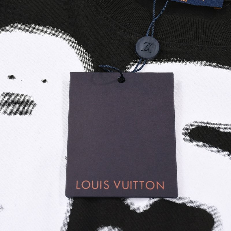 Футболка Louis Vuitton 1854 LV Logo "Black" фото № 4