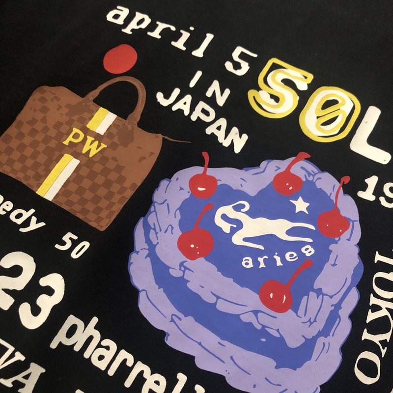 Футболка Louis Vuitton Happy Birthday "Black" фото № 7