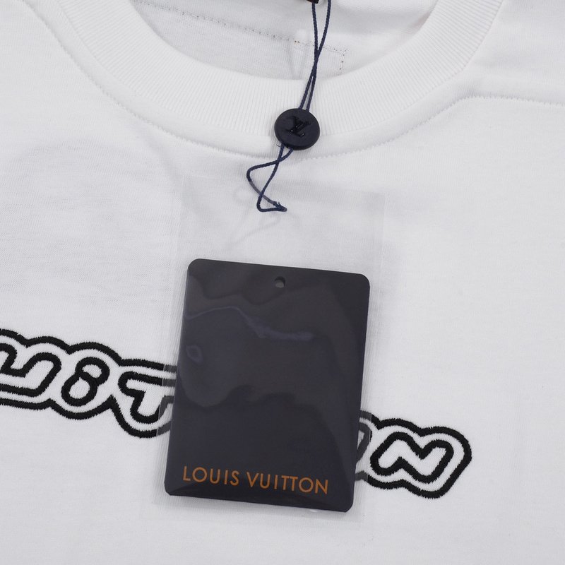 Футболка Louis Vuitton 1854 With Logo Brand "White" фото № 4