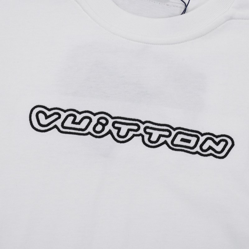 Футболка Louis Vuitton 1854 With Logo Brand "White" фото № 5