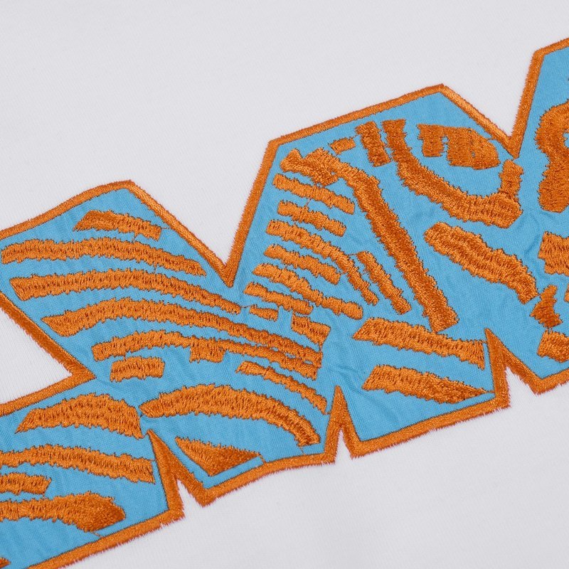 Футболка Louis Vuitton With Striped Text Logo "White" фото № 2