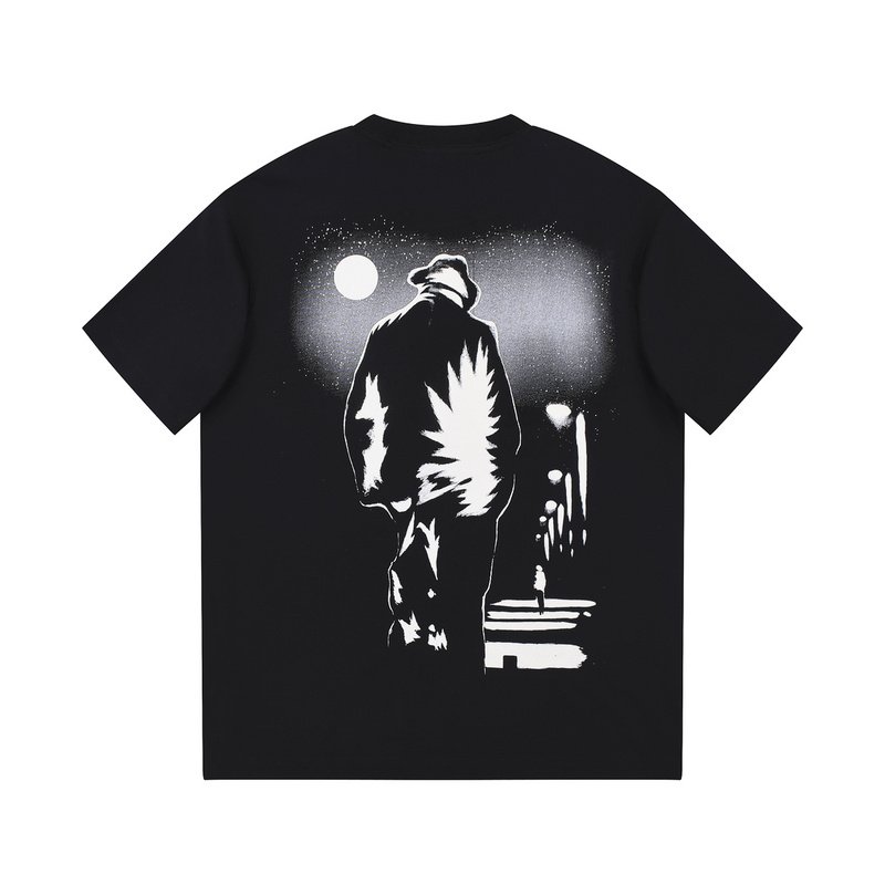 Футболка Louis Vuitton The Glow-In-The-Dark Path "Black" фото № 3