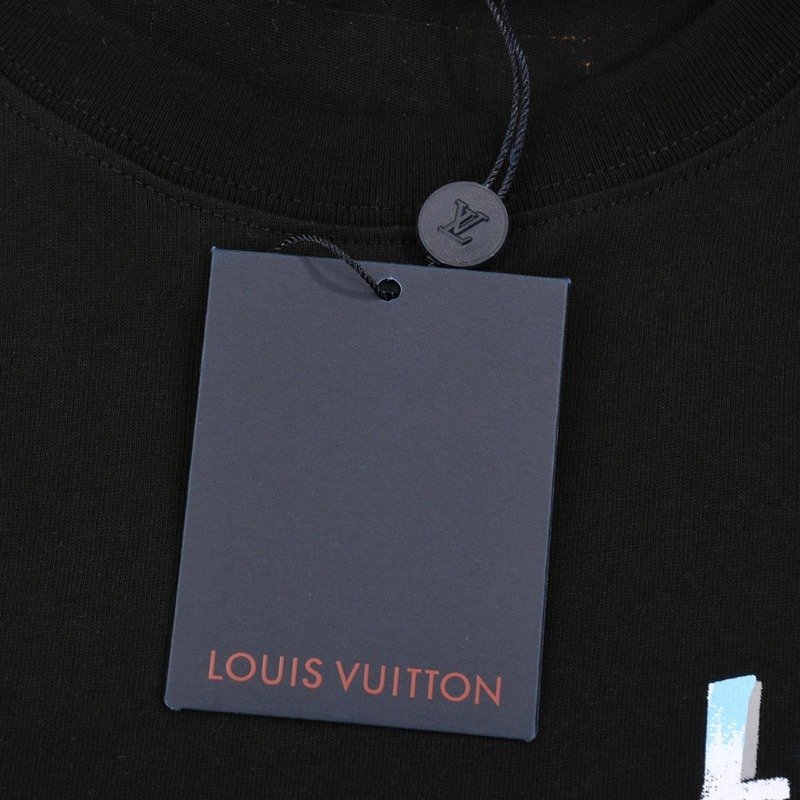 Футболка Louis Vuitton The Annoying Rabbit "Black" фото № 6