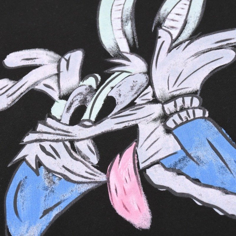 Футболка Louis Vuitton The Annoying Rabbit "Black" фото № 7