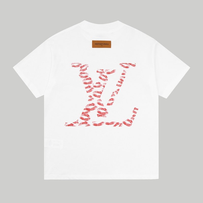 Футболка Louis Vuitton Kisses "White" фото № 4