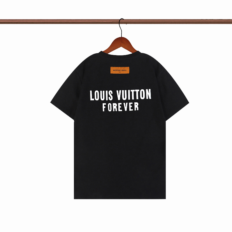 Футболка Louis Vuitton Brand Forever "Black" фото № 6