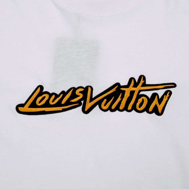 Футболка Louis Vuitton Corporate Logo Design "White" фото № 3