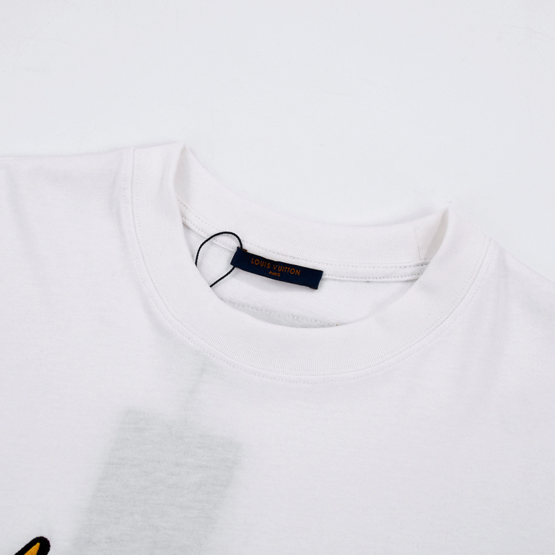 Футболка Louis Vuitton Corporate Logo Design "White" фото № 2