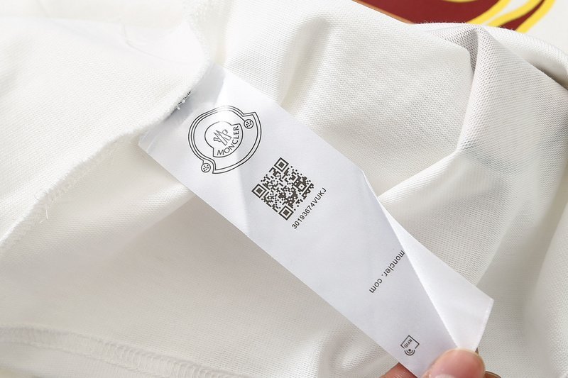 Футболка Moncler X Palm Angels With Print "White" фото № 2