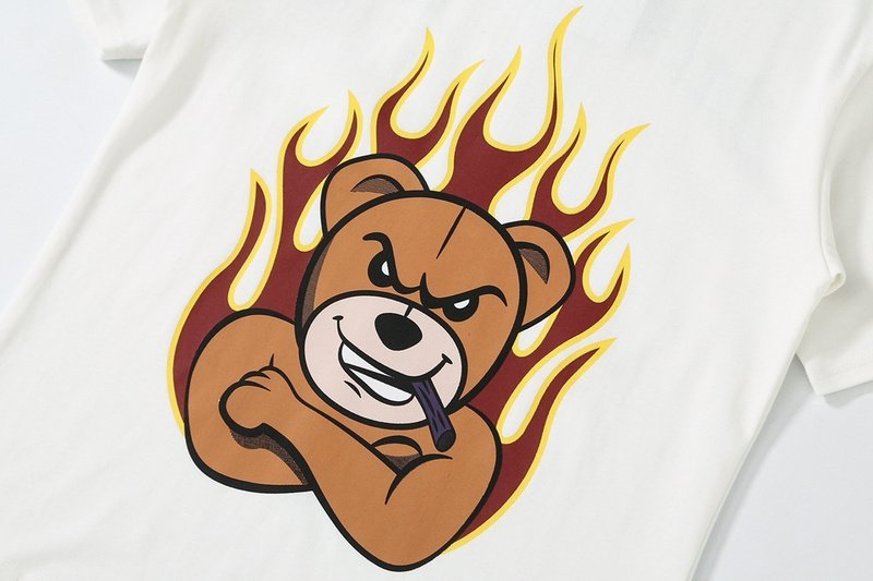 Футболка Moncler X Palm Angels With Print "White" фото № 4