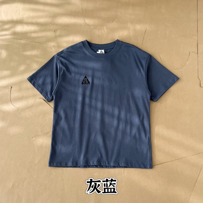 Футболка Nike With Triangular Logo "Blue" фото № 2