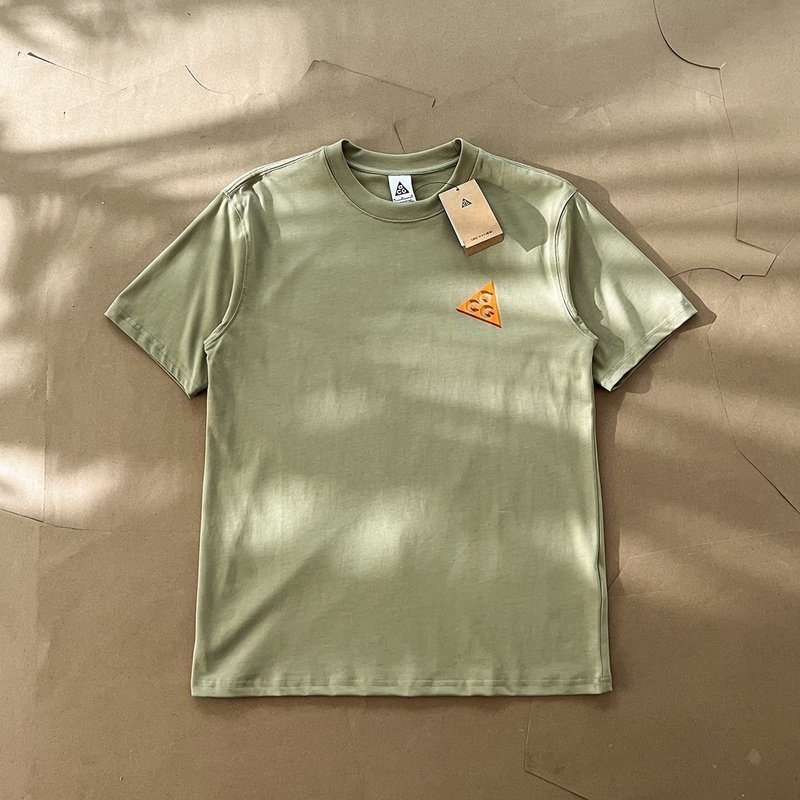 Футболка Nike Text Spiral "Beige/Green" фото № 5