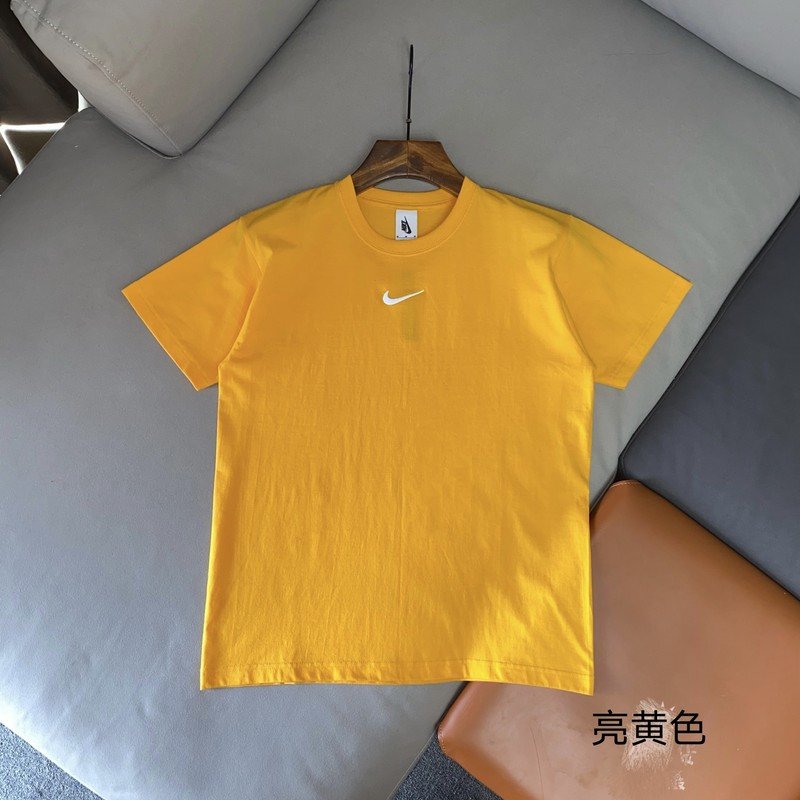 Футболка Nike With Checkmark Logo "Yellow" фото № 2