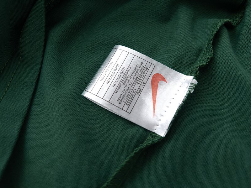 Футболка Nike X Stussy Logos "Green" фото № 3