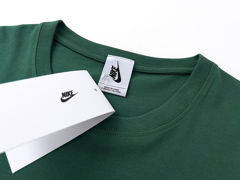 Футболка Nike X Stussy Logos "Green" фото № 8