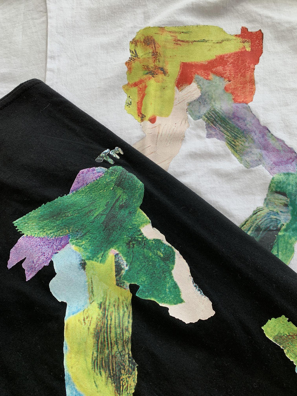 Футболка Off White With Drawings Of Paints "White" фото № 5