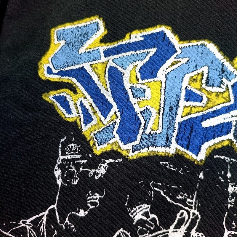 Футболка Off White With Colorful Graffiti Print "Black" фото № 8