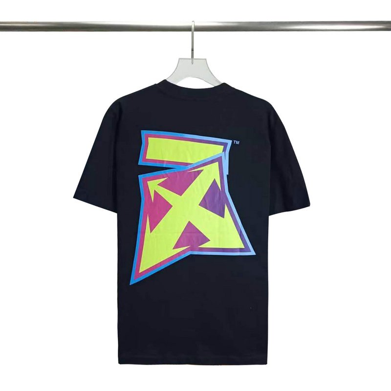 Футболка Off White With Bright Brand Logo "Black" фото № 3