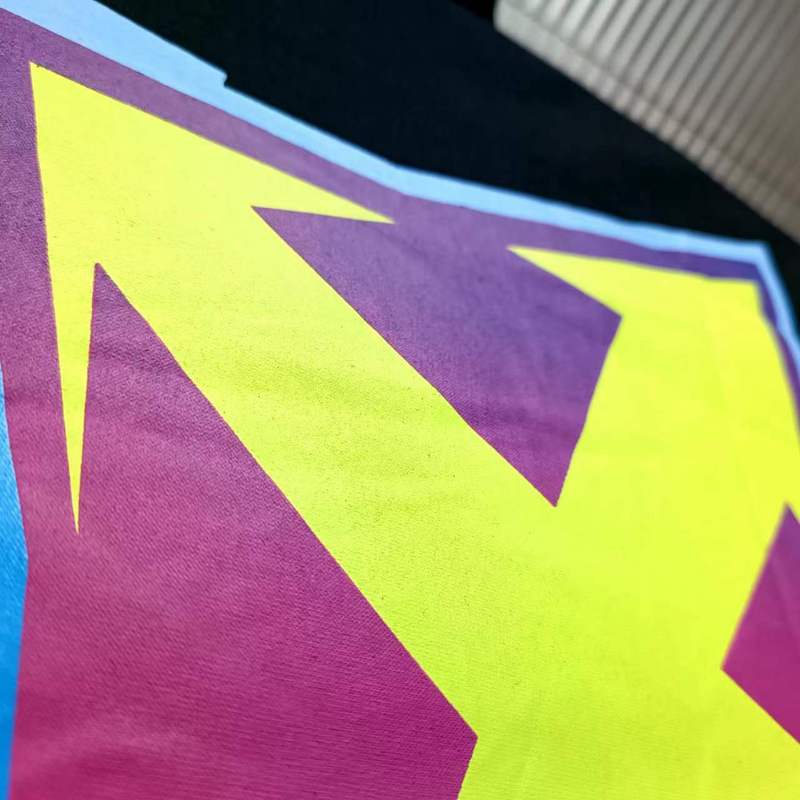 Футболка Off White With Bright Brand Logo "Black" фото № 5