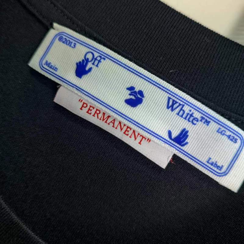 Футболка Off White With Bright Brand Logo "Black" фото № 6