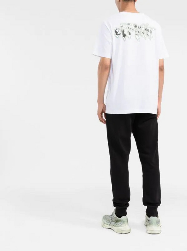 Футболка Off-White Liquid logo "White" фото № 3
