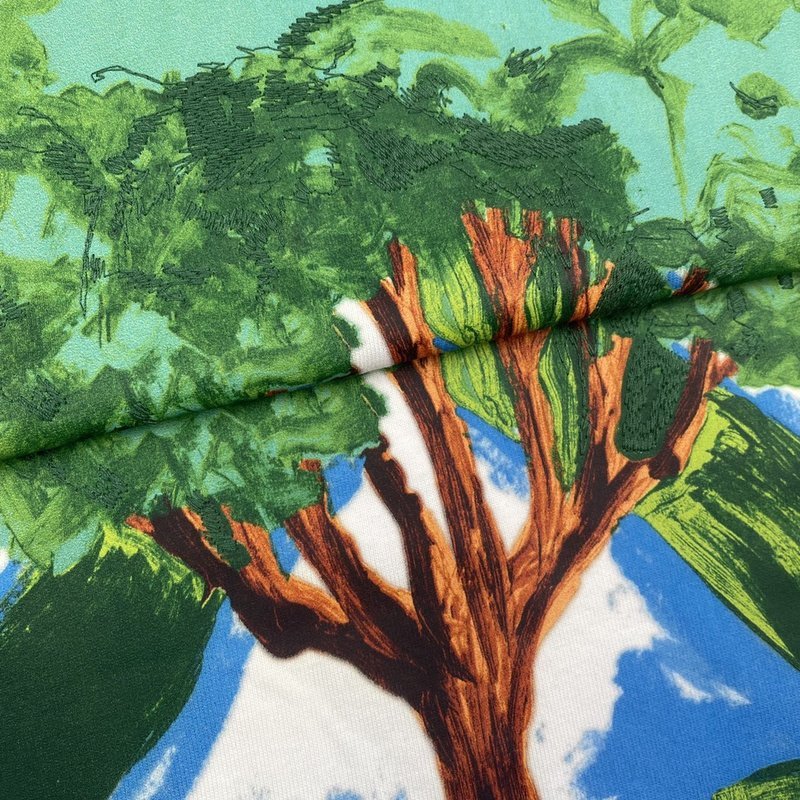 Футболка Off White Tree "White" фото № 6