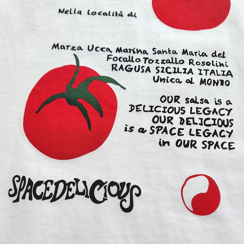 Футболка Our Legacy Tomatoes "White" фото № 7