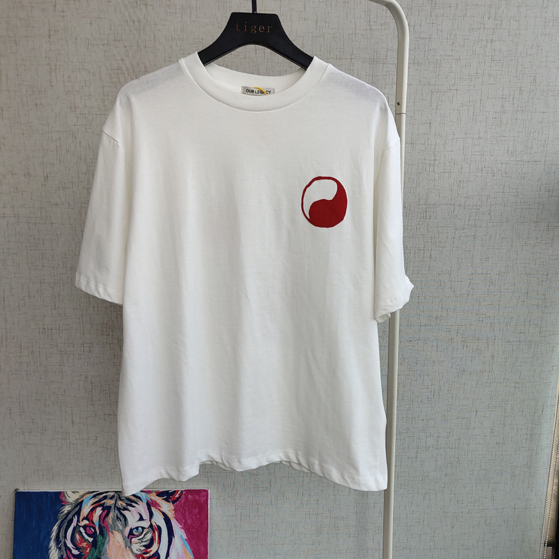 Футболка Our Legacy Tomatoes "White" фото № 2