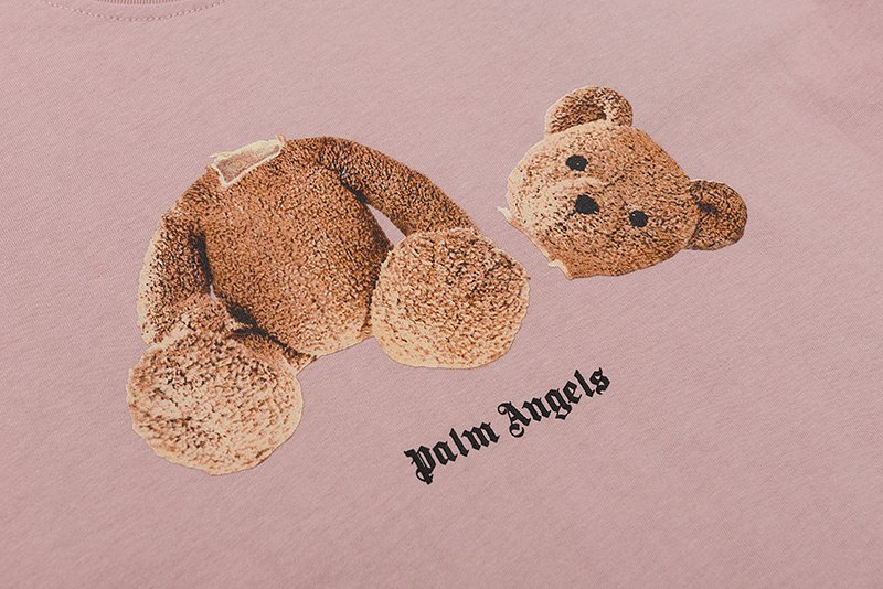 Футболка Palm Angels With A Logo On The Back "Pink" фото № 5