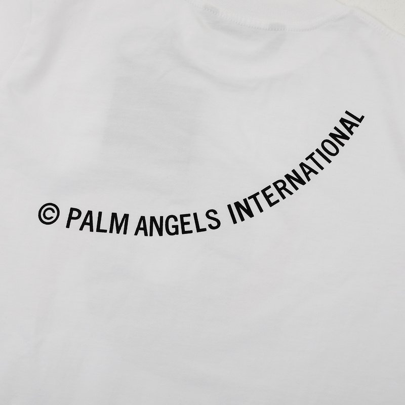 Футболка Palm Angels International "White" фото № 3