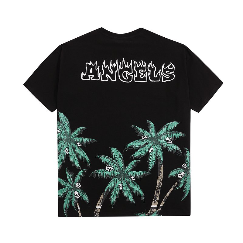 Футболка Palm Angels Tropics "Black" фото № 2
