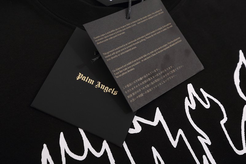 Футболка Palm Angels Tropics "Black" фото № 5