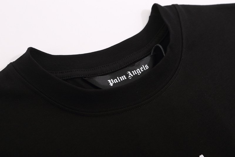 Футболка Palm Angels Tropics "Black" фото № 3