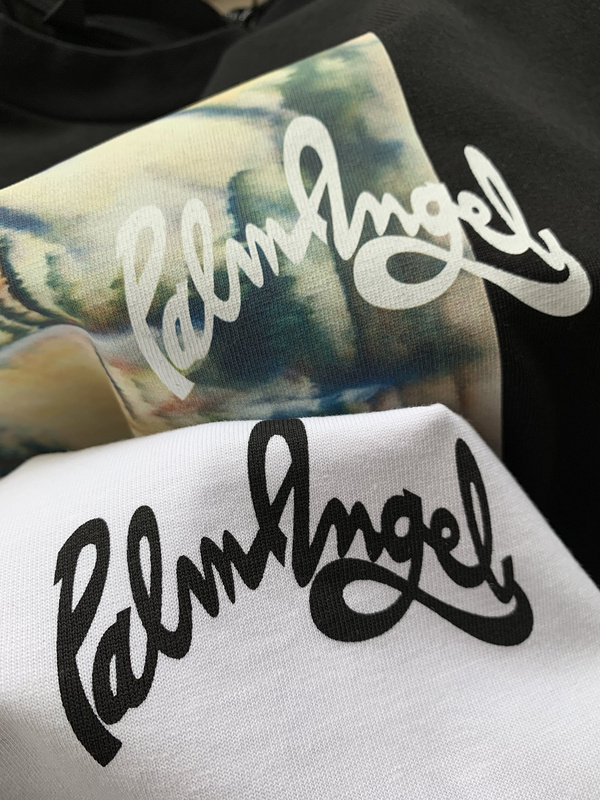 Футболка Palm Angels Beautiful Landscape "White" фото № 3