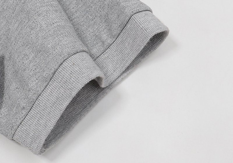 Футболка Polo Turn-down Collar Buttons "Gray" фото № 4