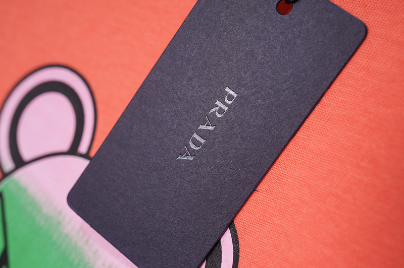 Футболка Prada Mouse Number 1913 "Peach" фото № 8