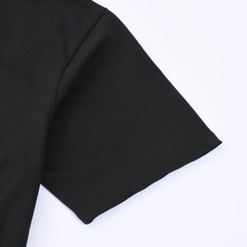 Футболка Prada With Plain Text Logo "Black" фото № 4