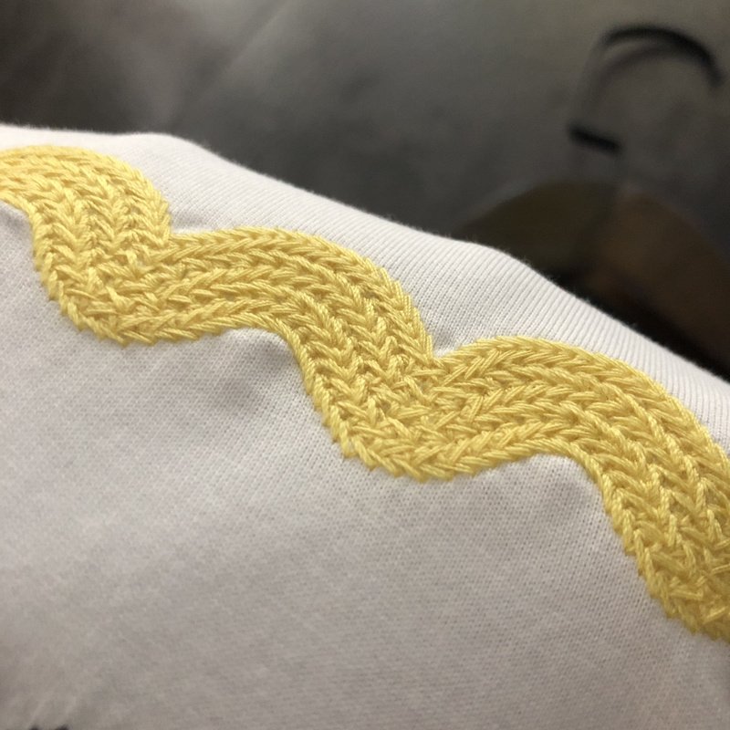 Футболка Prada Linked Logo "White" фото № 8